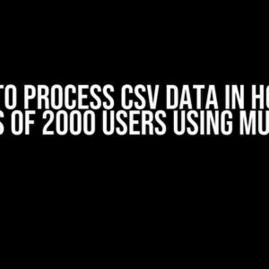 How to Process CSV Data in Hourly Batches of 2000 Users Using MuleSoft?