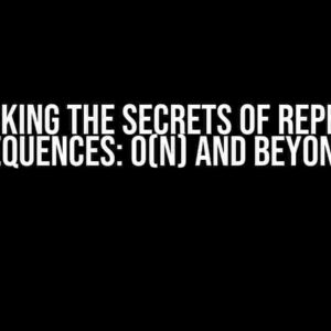 Unlocking the Secrets of Repeating Sequences: O(n) and Beyond!